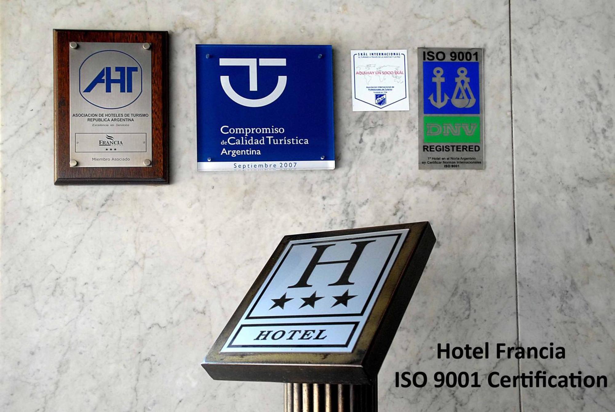 Hotel Francia San Miguel de Tucumán Exteriör bild